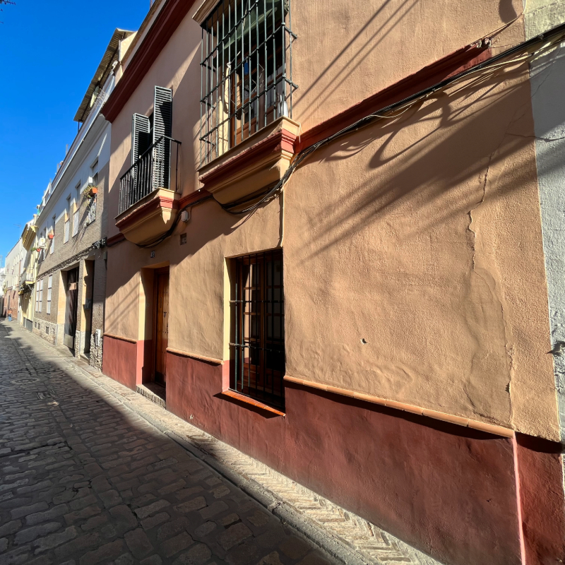 Limpieza y tratamiento de suelo de barro interior en vivienda en Sevilla - Sevilla - Sevilla